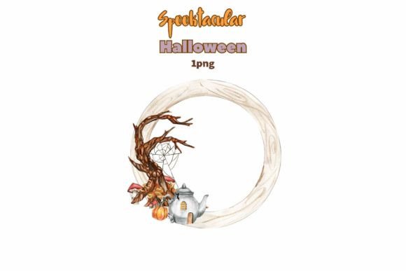 Download Fall Wreath with Oranges Hearts - Fall Collection