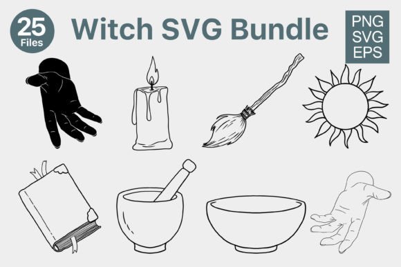 Download Witch Mystical SVG Bundle - Mystical svg bundle Collection