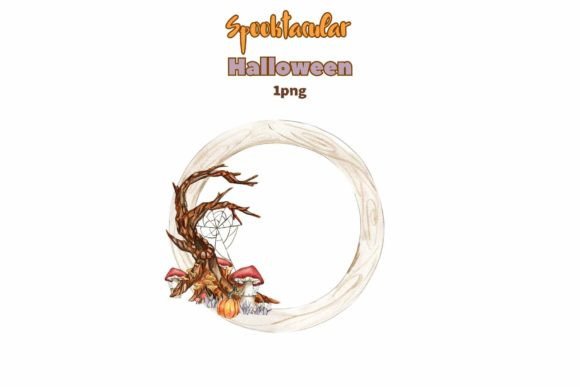 Download Fall Wreath with Oranges Hearts - Fall Collection