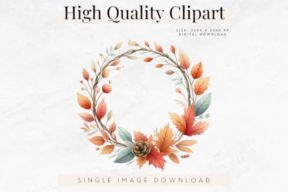 Download Fall Wreath PNG Clipart, Autumn Leaves - Fall Collection