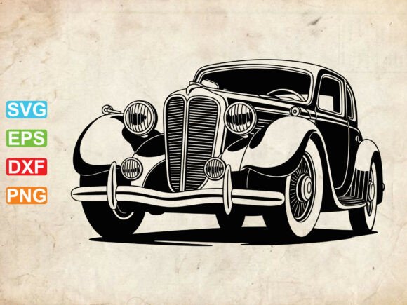 Download Classic Car SVG,Classic Vehicles Clipart - Premium Resources