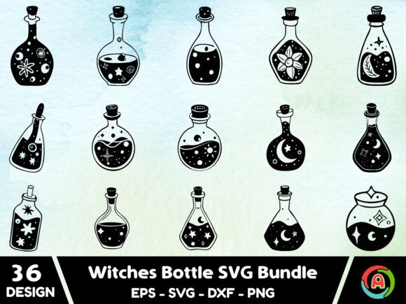 Download Witches Bottle SVG, Mystical Svg Bundle - Mystical svg bundle Collection