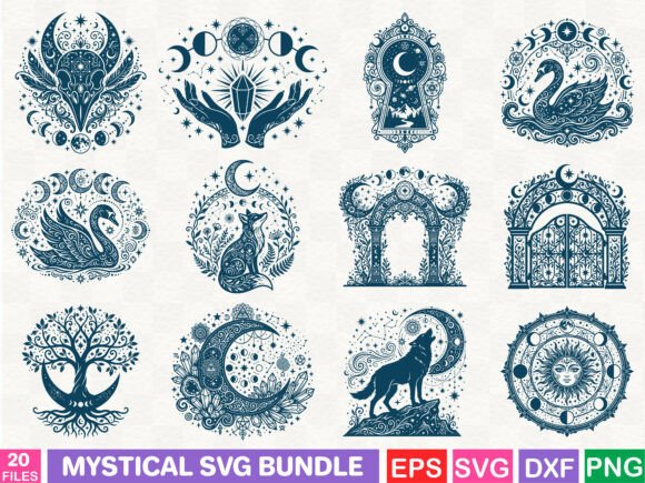 Download Mystical SVG Bundle - Mystical svg bundle Collection