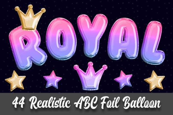 Download Royal Pink Alphabet Foil Balloon Clipart - Balloon clipart Collection